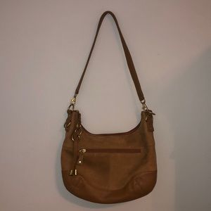 Tan Stone Mountain Shoulder Bag